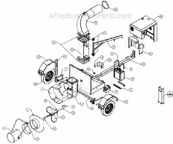 Page A Diagram and Parts List for 8363-05-01  Little Wonder Leaf Blower / Vacuum